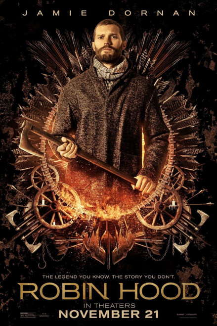 Robin Hood (2018)_17 Poster Canvas Movie Film Print A0 A1 A2 A3 A4 A5 A6 Art Wal